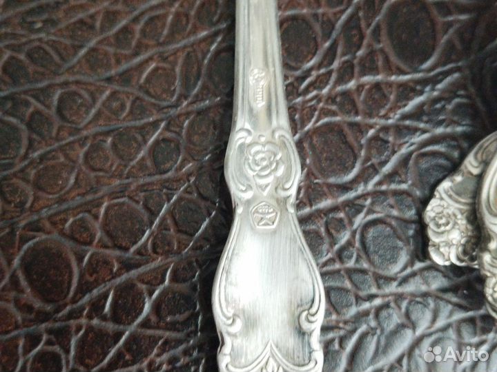 Чайные ложки мельхиор СССР