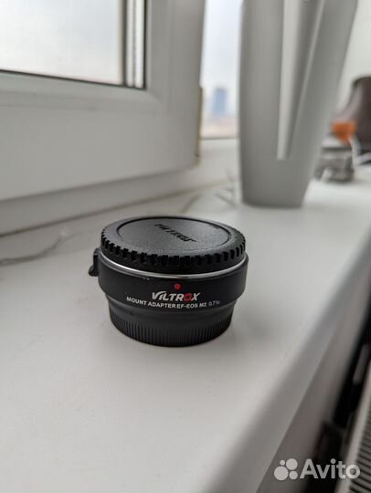 Спидбустер Viltrox с Canon EF на EF-M