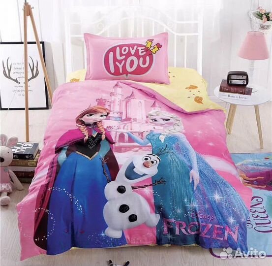 Постельное белье детское «холодное сердце»