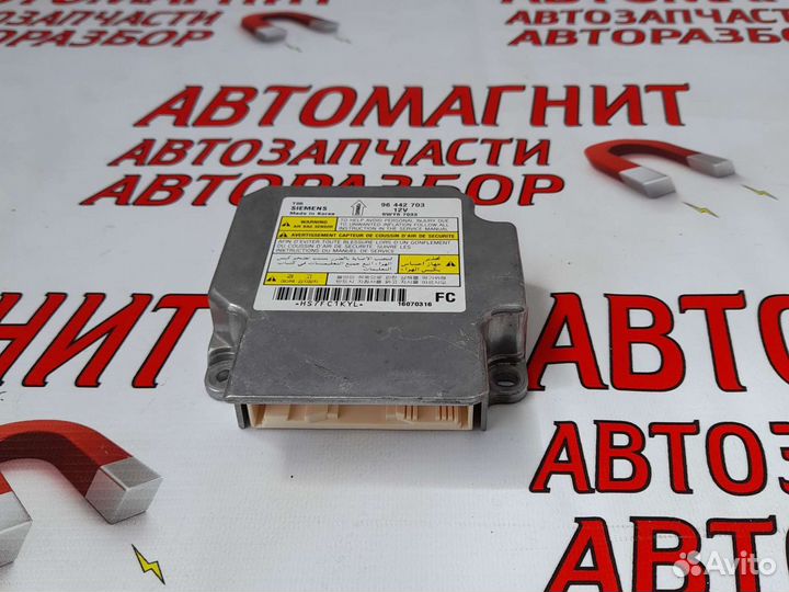 Блок безопасности SRS Шевроле Авео Т250