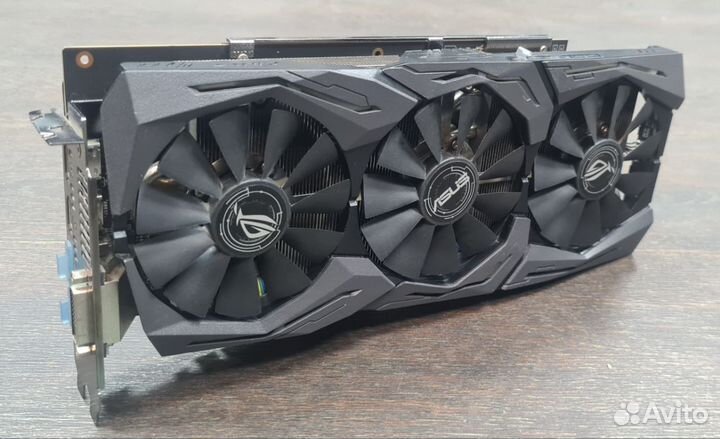 Видеокарта asus RX580 strix gaming 8gb