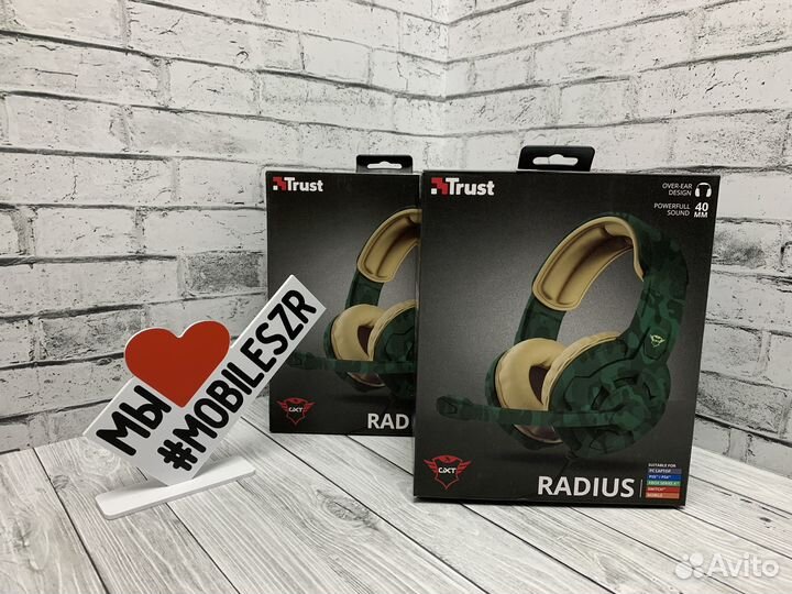 Гарнитура Trust GXT 411C Radius (зеленый)