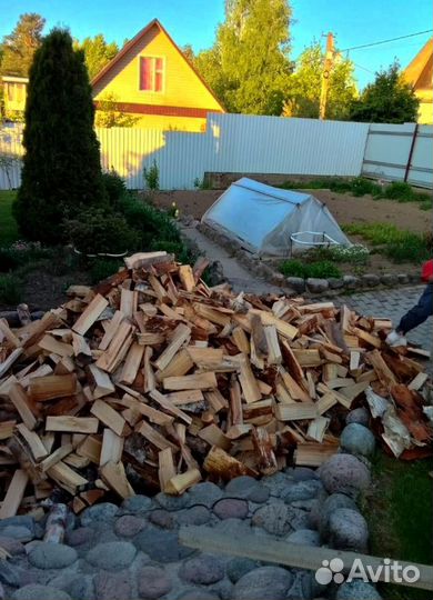 Дрова колотые Осина