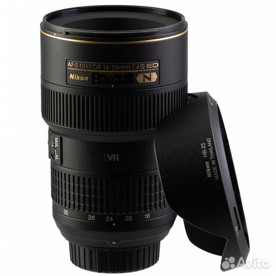 Объектив Nikon AF-S Nikkor 16-35mm F/4G ED VR