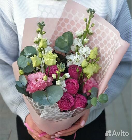 Мини букет с доставкой цветов №281