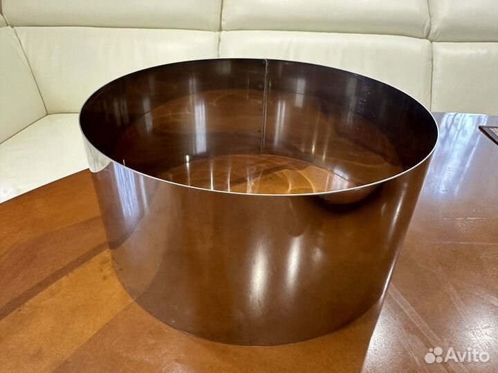 Металлическая форма для выпечки d-26, h-12