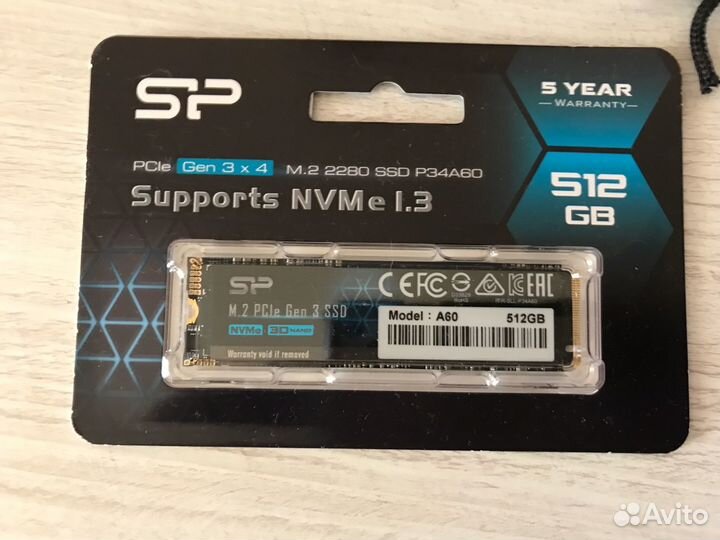 SSD Silicon Power 512GB