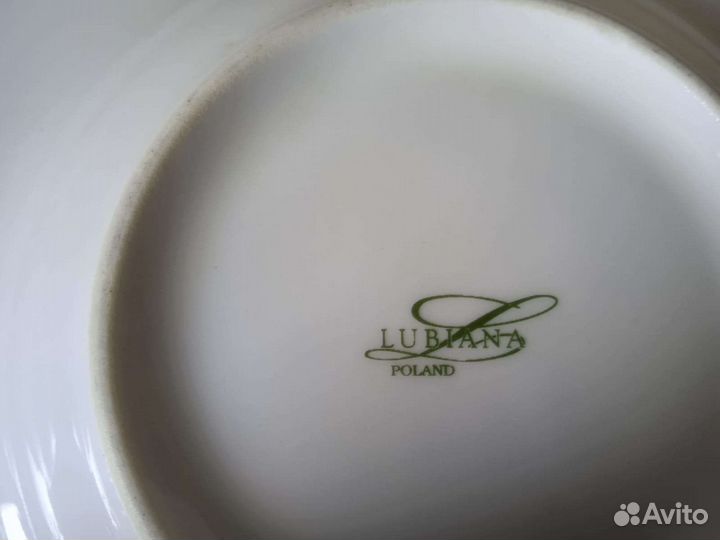 Тарелки для пасты,спагетти lubiana Poland