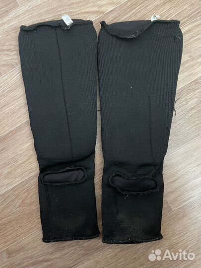 Боксерские перчатки детские 6 oz и защита голени