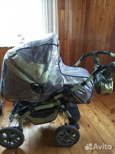 Коляска 3 в 1 бу
