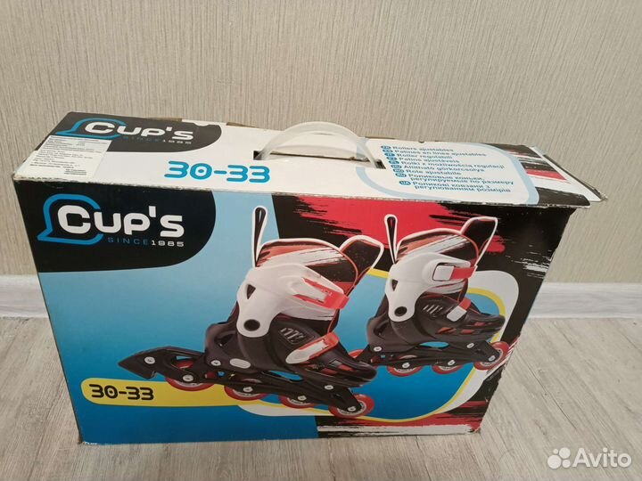 Роликовые коньки детские раздвижные