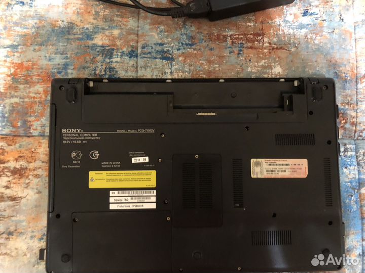 Ноутбук sony