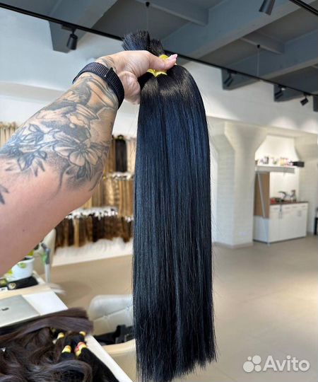 Волосы для наращивания 1 б, 2б, 50, 60, 70 см