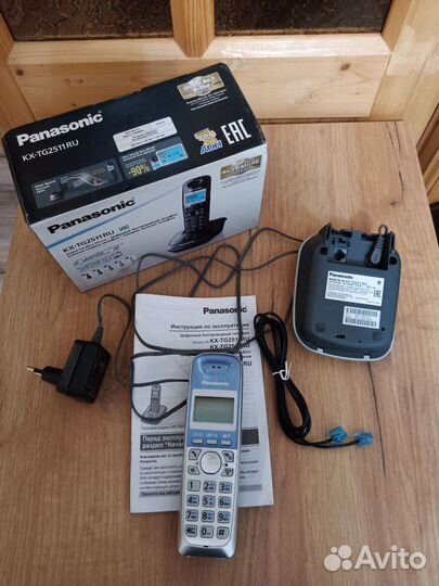 Беспроводной домашний телефон panasonic