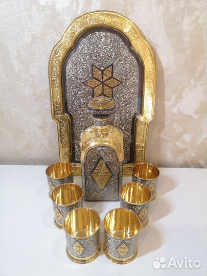 Набор серебряный для напитков