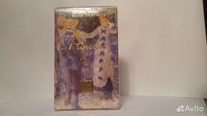 Princesse de Paris винтаж парфюмерия Paris Elisees