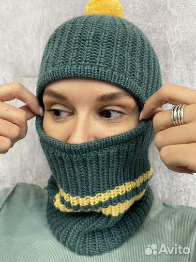 Балаклава вязаная