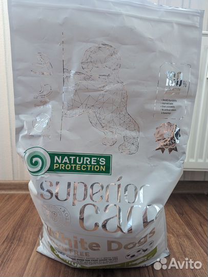 Корм для собак nature's protection рыбный