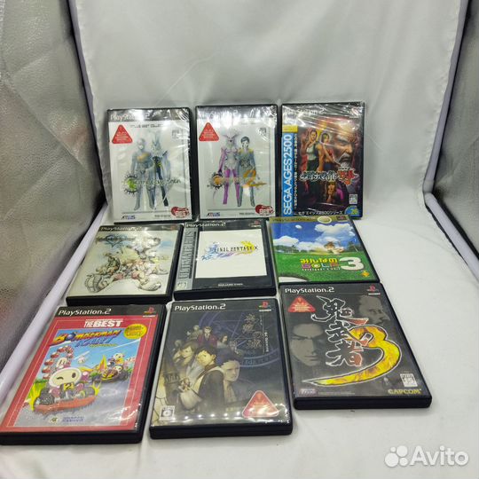 PlayStation 2 ps2 диски лицензия