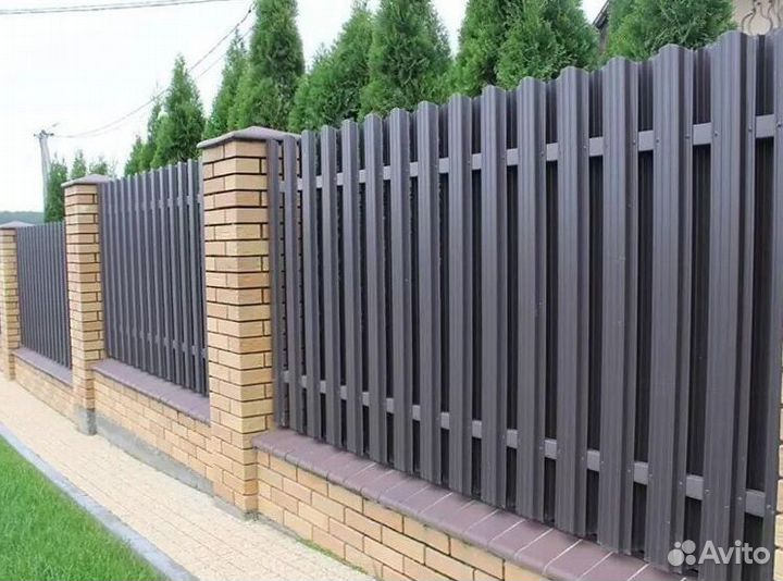 Евроштакетник для забора