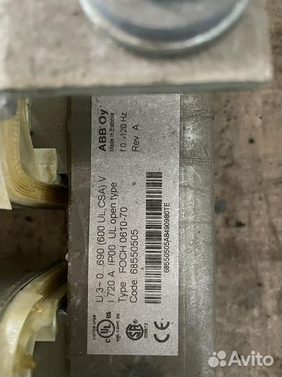 ABB Фильтр ACS 800 68550505