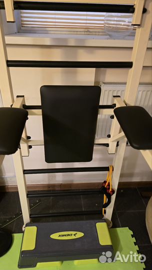 Шведская стенка и скамья