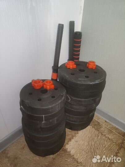 Гантели разборные 39 кг