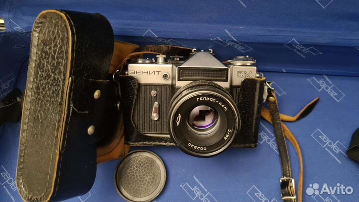 Фотоаппарат Зенит. Объектив гелиос-44м. СССР