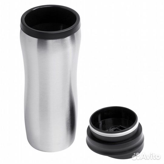 Термостакан Shape, серебристый новый