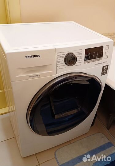 Стиральная машина с сушкой samsung WD80K52E0ZW