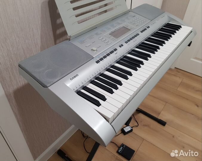 Синтезатор Casio ctk-4000 со стойкой и педалью