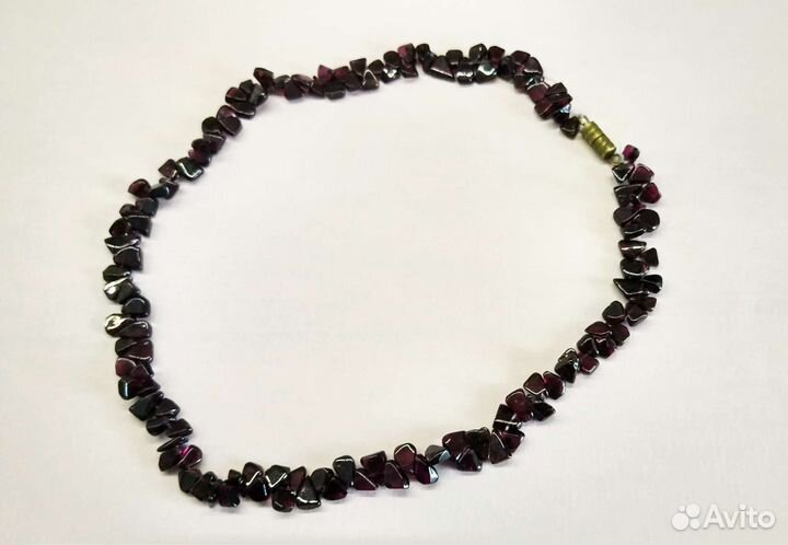 Бусы янтарь гранат опал аметист коралл