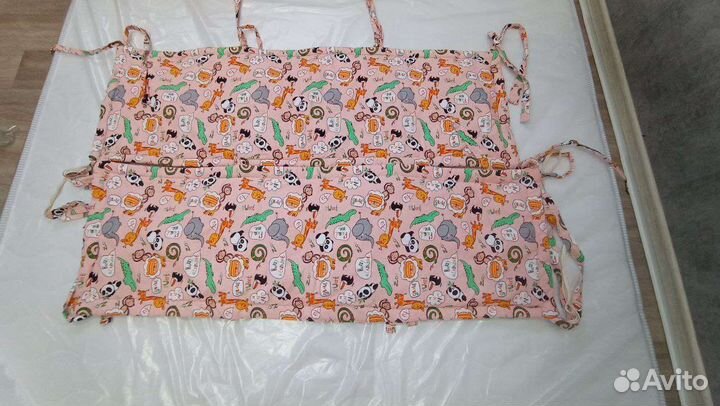 Бортики в детскую кроватку