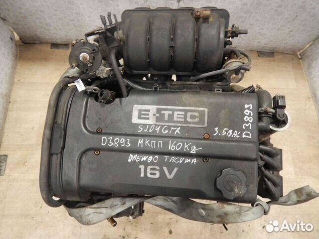 Двигатель A16SMS Chevrolet Rezzo