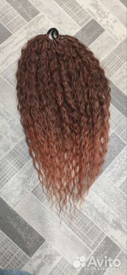 Афрохвост/хвост на резинке