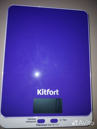 Весы кухонные Kitfort KT-803-6
