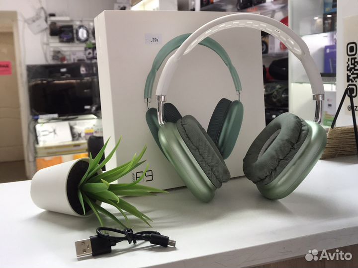 Наушники беспроводные с оголовьем P9