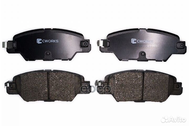 Колодки тормозные задние (Low Metallic) mazda M