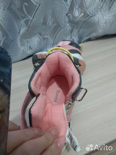 Ботинки демисезонные для девочки 22 размер
