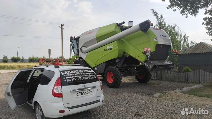 Балансировка измельчителей, молотильных барабанов