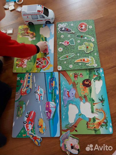 Деревянные пазлы