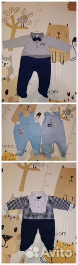 Вещи пакетом на мальчика 56 62 68