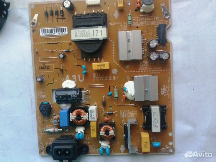 Блок питания lgp43dj-17U1