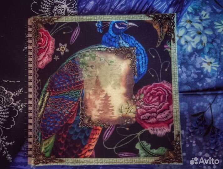 Скетчбук, Павлин 