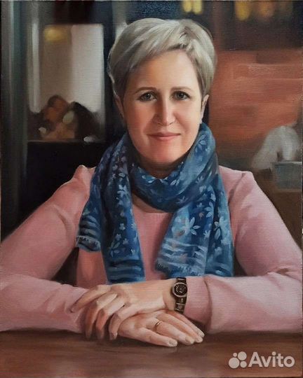 Портреты маслом по фотографии на заказ. Живопись