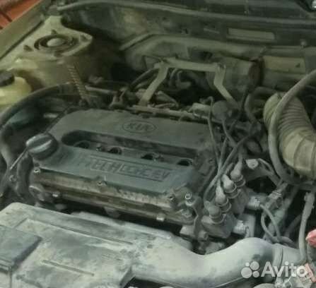 Двс Киа спектра,Шума 2,Каренс 1.6л. s6d м.т