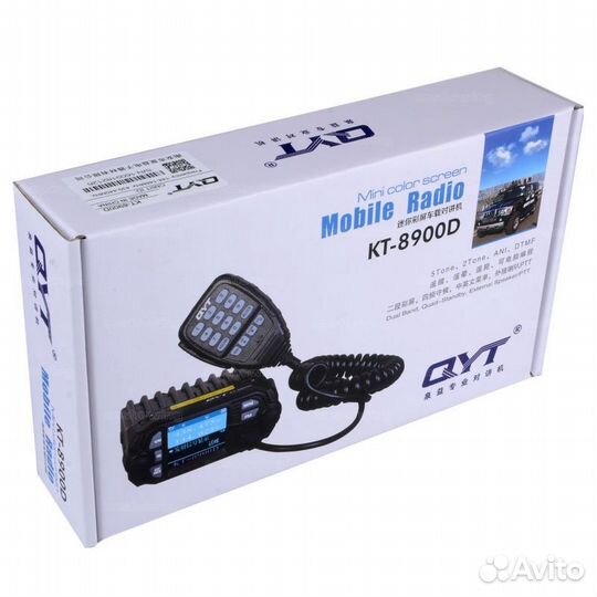 Автомобильная рация QYT KT-8900D 25 Ватт