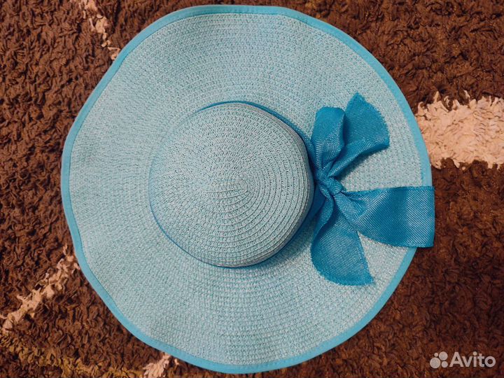 Женская летняя соломенная шляпа
