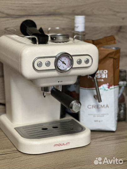 Кофеварка рожковая moulin