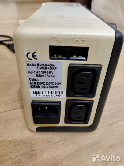 Источник бесперебойного питания DCM WAR-400A